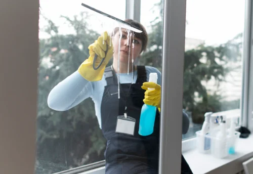 Nettoyage de vitres intérieures et extérieures à Boulleret